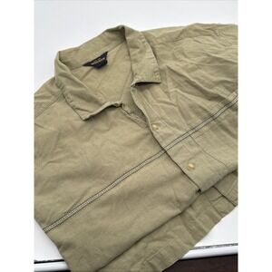 Woolrich Short Sleeve‎ Button Up Shirt Mens XL (FITS 2XL) Cotton